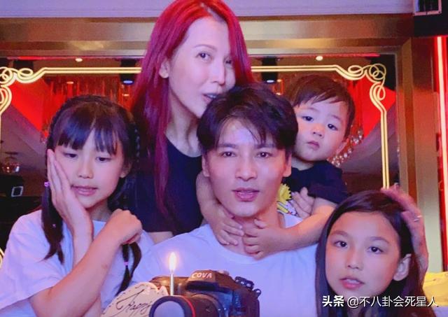 蔡少芬自曝37岁高龄产子（48岁蔡少芬与儿子同框像祖孙）(1)