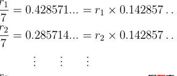 金字塔里创造的一组数字:142857(世界的暗号)