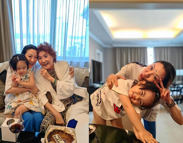 杨紫琼孙女照片（杨紫琼豪门照片）(6)