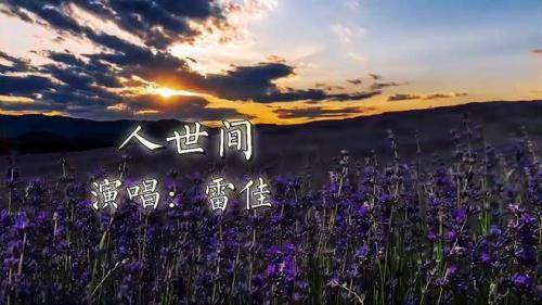 人世间主题曲歌曲原唱
