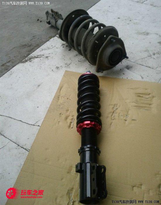 第七代伊兰特蓝色改装最帅效果 老伊兰特换血玩低趴(8)