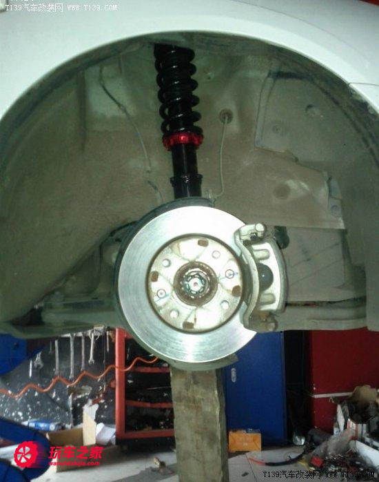 第七代伊兰特蓝色改装最帅效果 老伊兰特换血玩低趴(9)