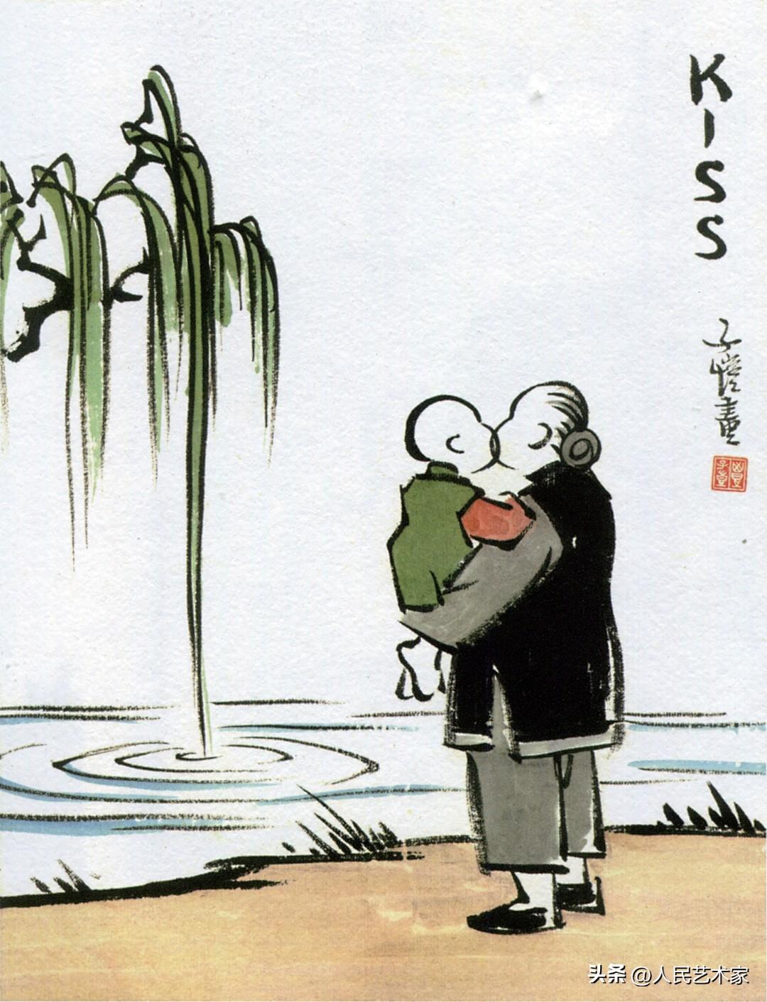 丰子恺简介代表作品（他是公认的“中国漫画之父”，）