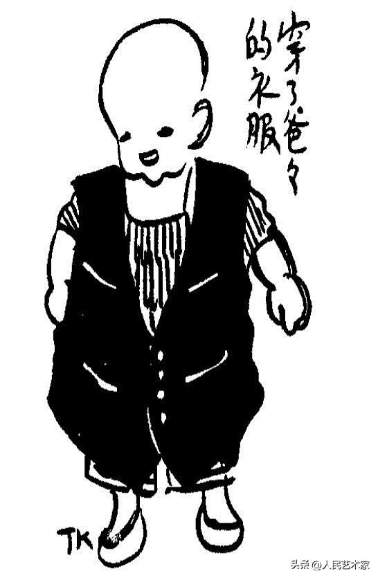 丰子恺简介代表作品（他是公认的“中国漫画之父”，）