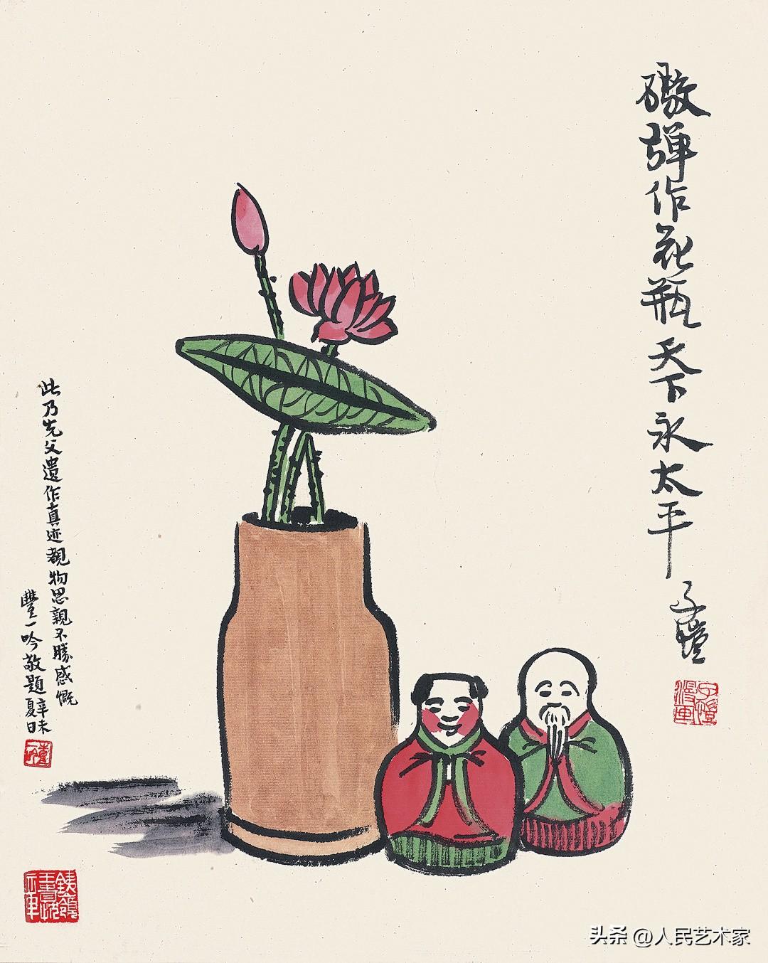 丰子恺简介代表作品（他是公认的“中国漫画之父”，）