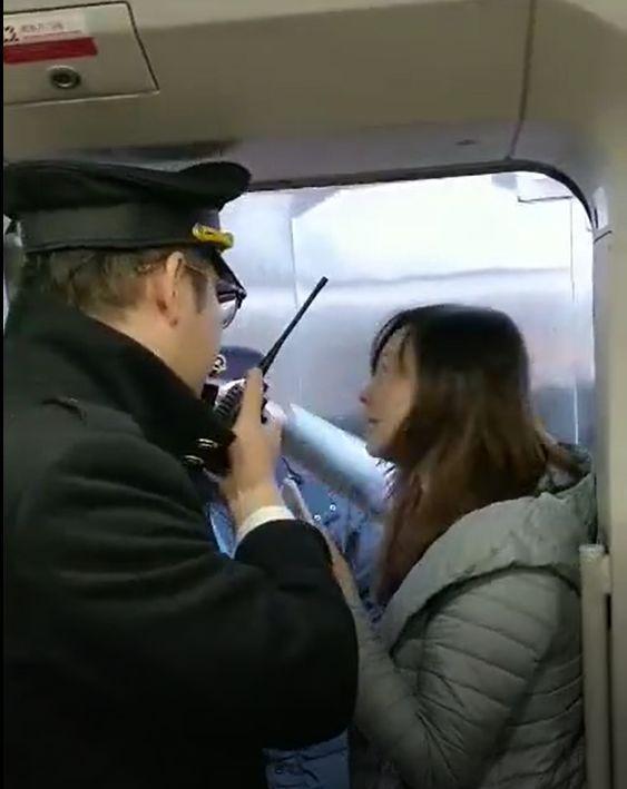 这位以等老公为名阻拦高铁发车的女子！