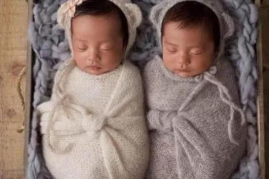 张杰一句话暴露了双胞胎的真实身份,真的是试管婴儿?