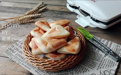 ​教你做正宗胶东喜饼，不加一滴水，松软香甜有好好吃蔬菜和水果，