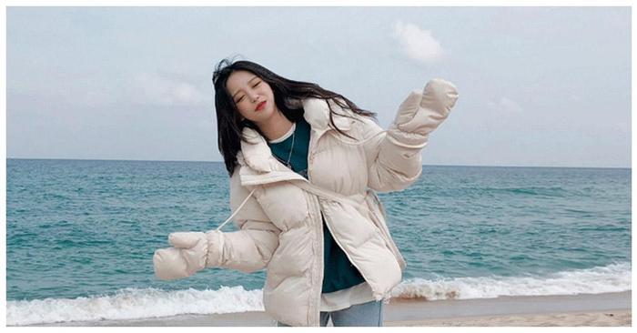 好酷一女的!秦岚戴皮帽穿皮裤潮流时髦,穿双面棉服吸睛保暖