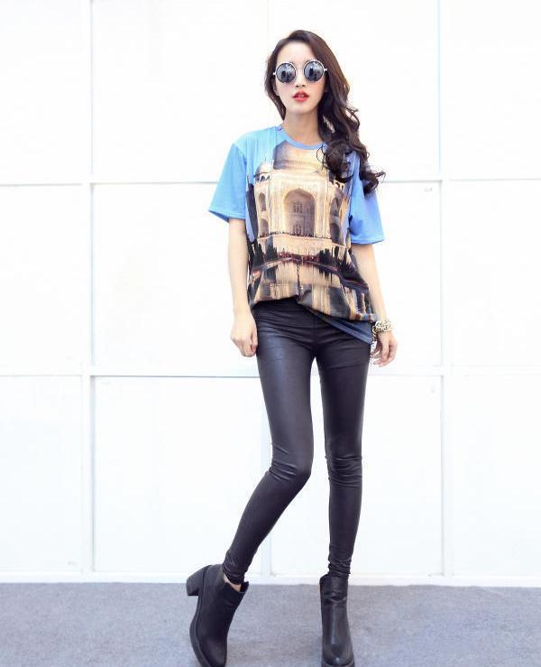 紧身裤穿着更加性感舒适, 婀娜多姿