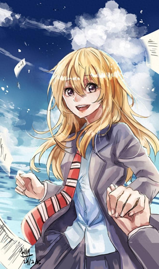 四月是你的谎言最可怜的女主角,逝去的女神宫园薰美图