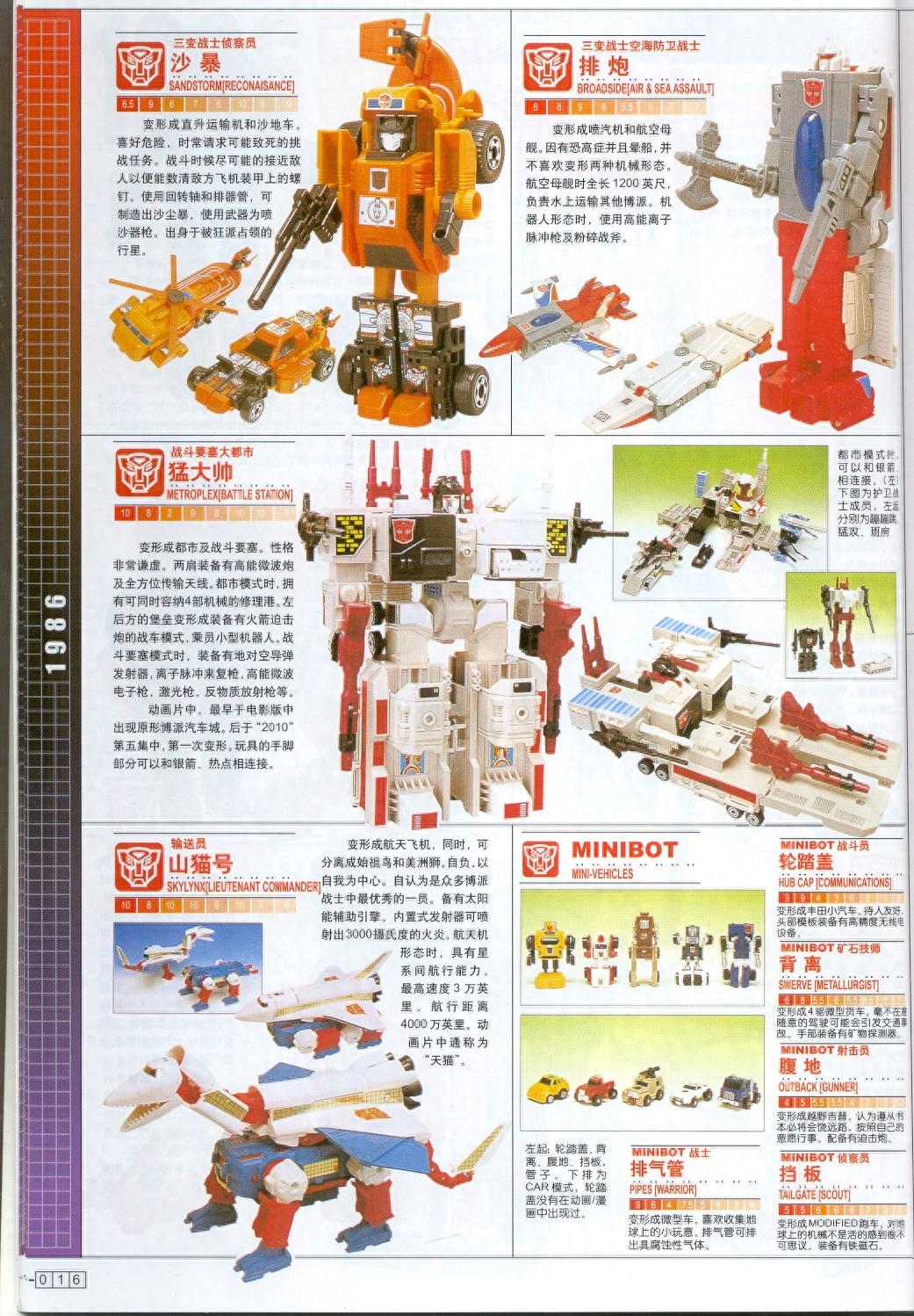 变形金刚大百科3,好吧,补天士与热破的区别就是腿长不一样