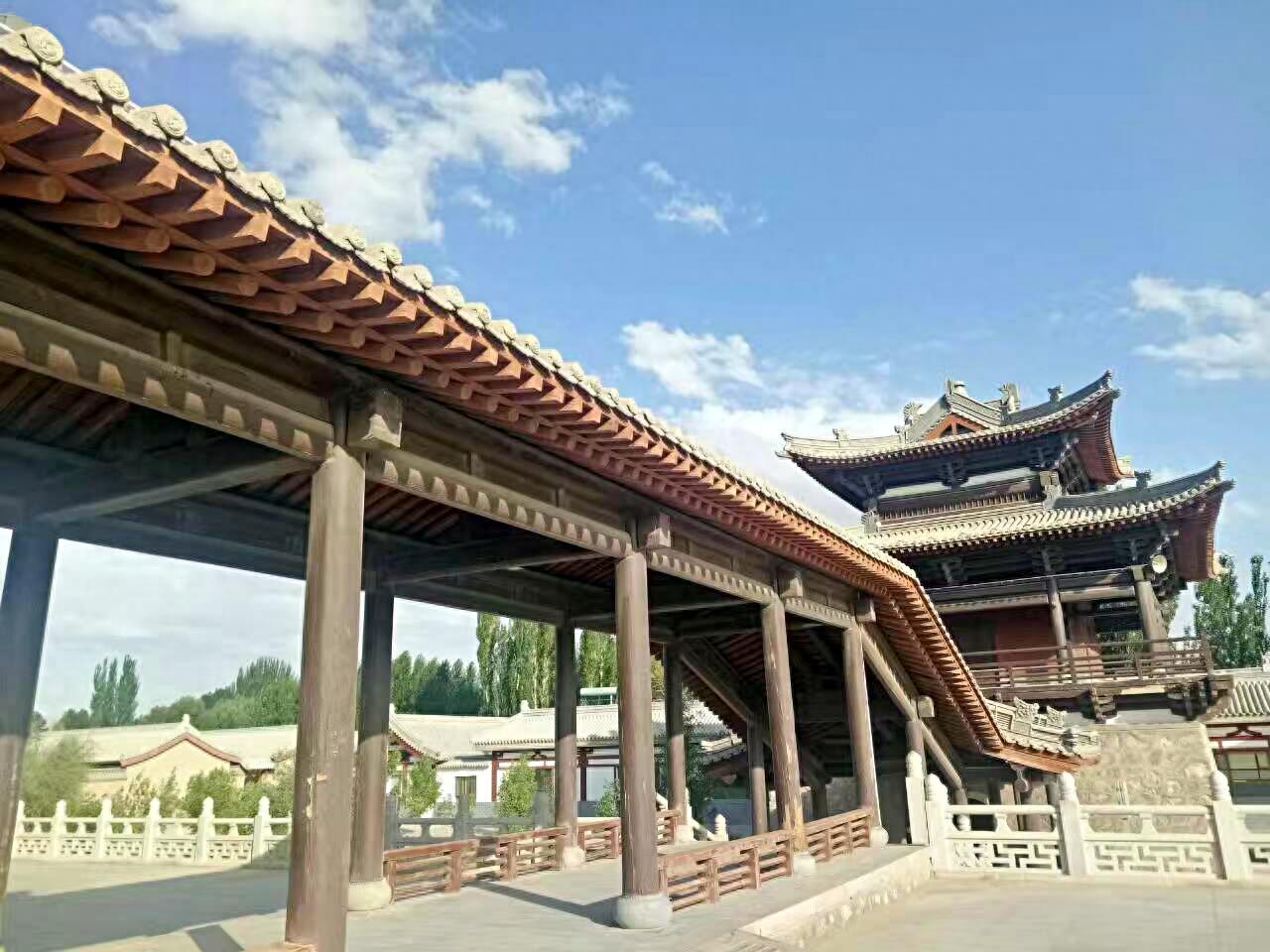 实拍雷音寺：占地300亩，位于古丝绸之路上，中原高僧西行必经之地