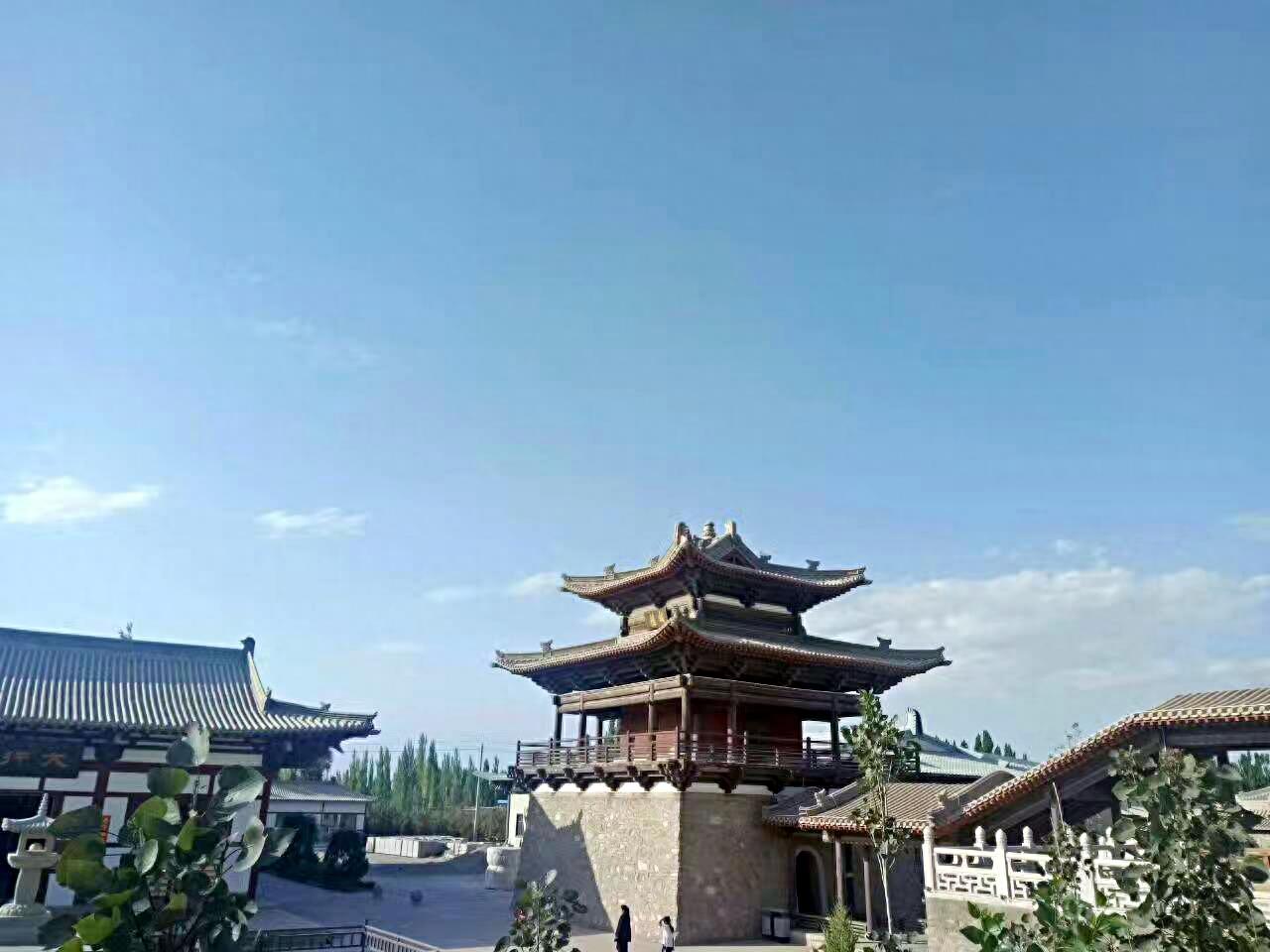 实拍雷音寺：占地300亩，位于古丝绸之路上，中原高僧西行必经之地