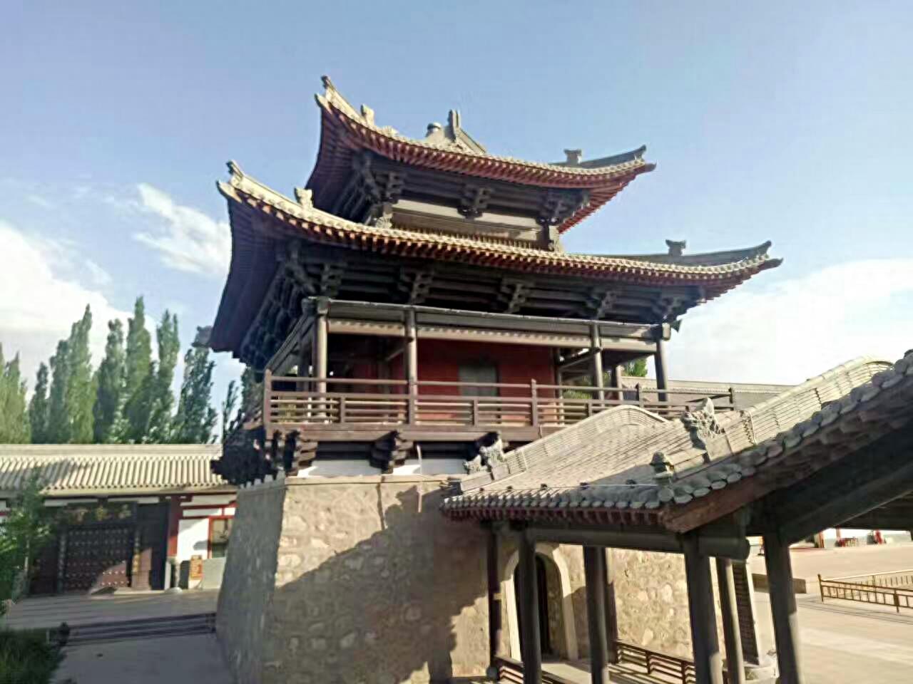 实拍雷音寺：占地300亩，位于古丝绸之路上，中原高僧西行必经之地