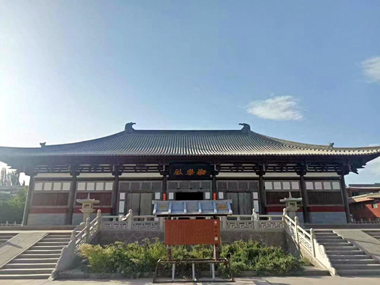 实拍雷音寺：占地300亩，位于古丝绸之路上，中原高僧西行必经之地