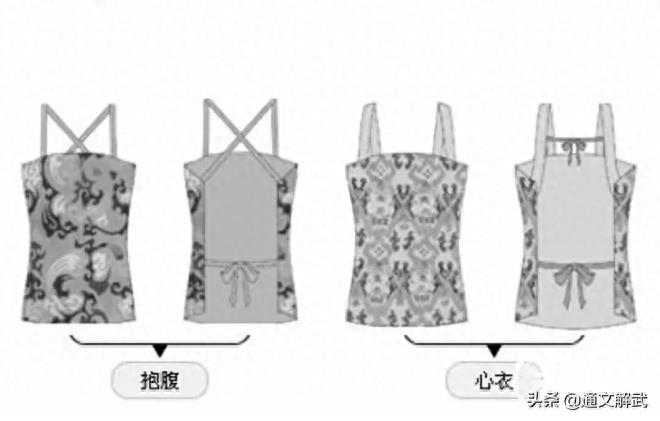 中国古代内衣秀：抱腹，两当，抹胸，主腰和肚兜，你见过几种？