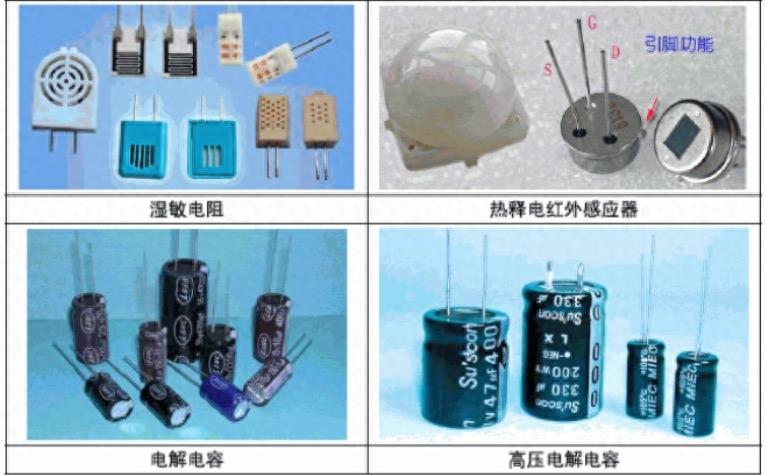 电工必须收藏的：常用电子元件名称对应图片实用大全