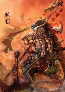 ​上古篇第三章：坐骑“食铁兽”（萌萌哒大熊猫）的铜头铁额蚩尤