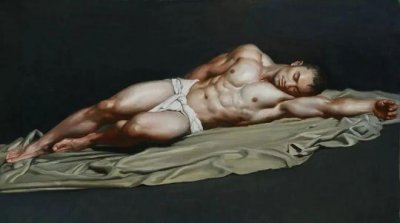 ​陈丹青称赞他画的男性人体油画：具有内涵与主见