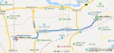 ​济南BRT快速公交14条线路一览