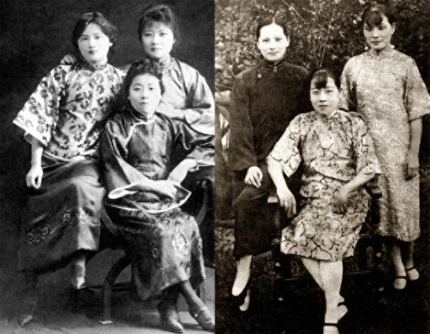 看看宋氏三姐妹的老照片，宋庆龄的美貌与气质当属第一？