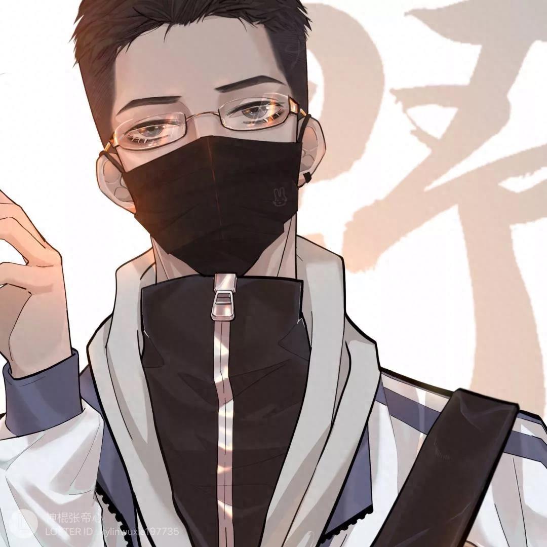 帅气黑化酷型男孩动漫头像：适合作为QQ微信头像，超酷哦