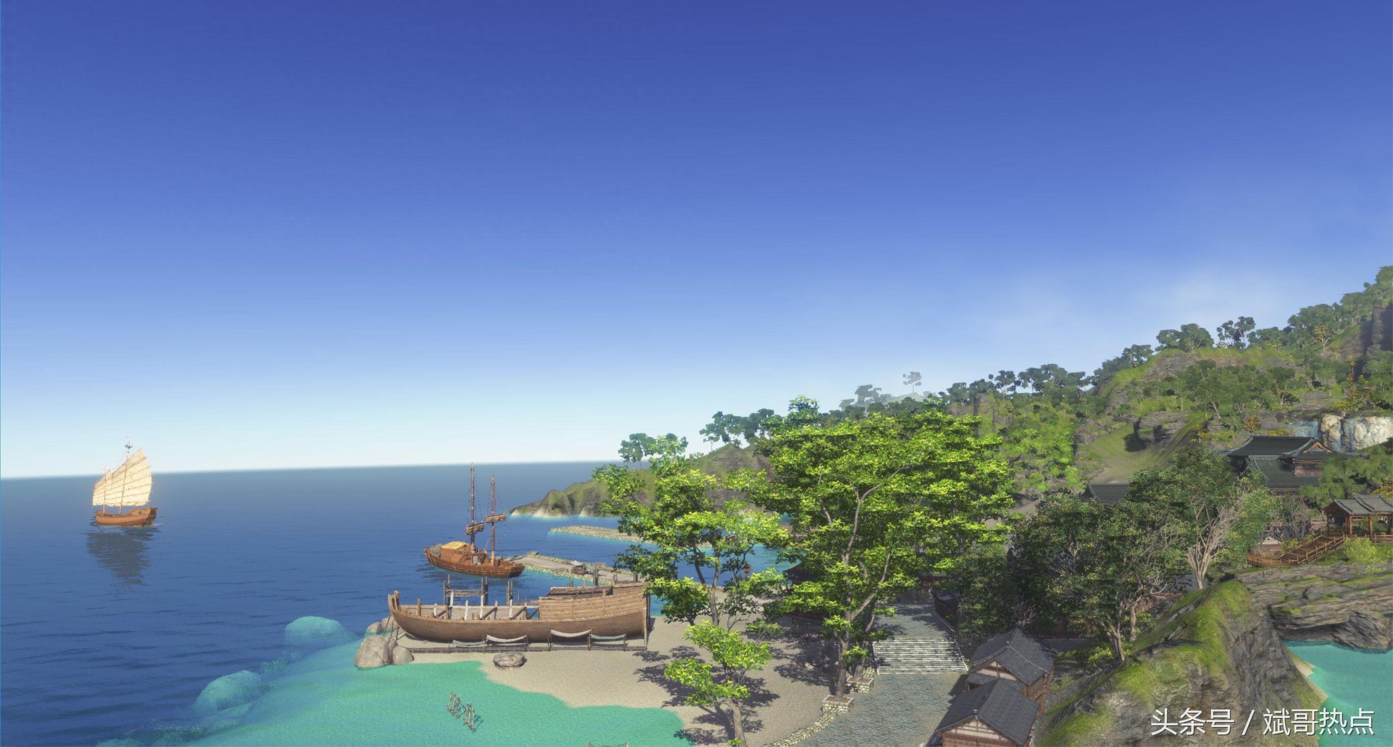 天刀航海大地图——美景