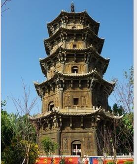 泉州老建筑东西塔