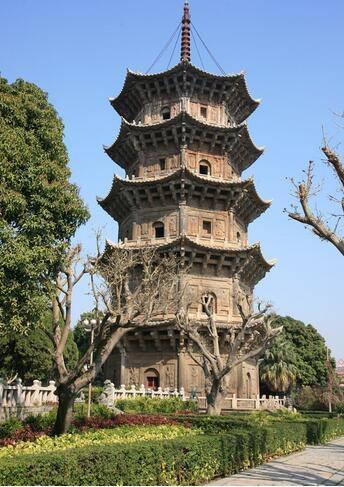 泉州老建筑东西塔