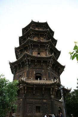 泉州老建筑东西塔