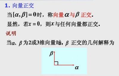 ​说说正交这个概念