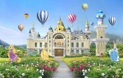 ​儿童画教程｜创意画住在城堡里的小公主