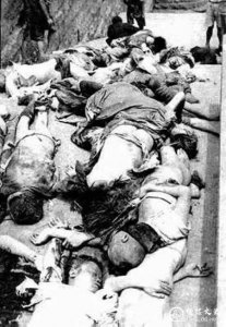 ​南京大屠杀血腥的六周1937年12月13 三十多万人惨死