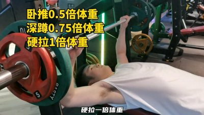 ​让人瞬间清醒的健身真相，大部分人的卧推重量是多少