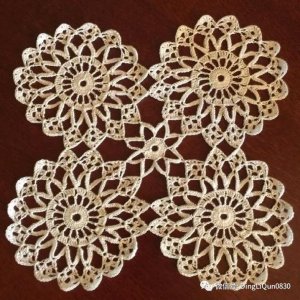 ​「针织作品」简单漂亮的拼花图案，你也能织出来