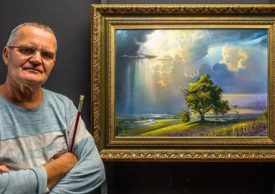 ​精美！“光影大师”维克多的丙烯风景画作品，值得欣赏！转需