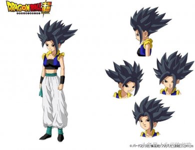 ​龙珠超6宇宙合体战士原画曝光，这是悟天克斯失散多年的妹妹吗？