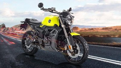 ​启典复古150，售价1.38万，高性发动机并配套滑动离合器，ABS