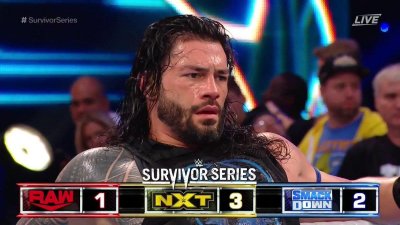 ​WWE《强者生存》男子战队赛，盖贝尔显神威，SD内战成灾