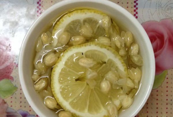 柠檬茉莉茶的作用,玫瑰花茉莉花柠檬片枸杞泡水的功效图4