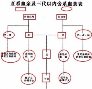 ​血亲是什么亲属关系，亲戚是什么结构？