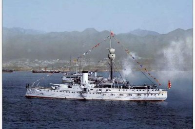 ​十九世纪七十年代亚洲最强的铁甲战舰——扶桑号巡洋舰