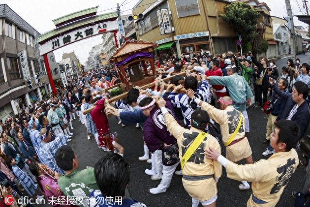 岛国日本的几大好玩的祭典，这么奇葩只有你们想得出啦