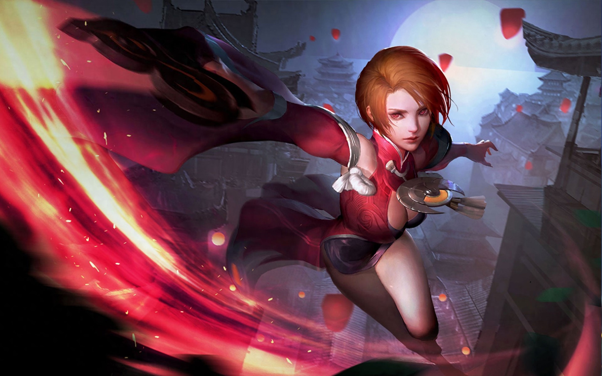 王者荣耀：露娜原画壁纸大全，紫霞仙子，大圣娶亲，一生所爱