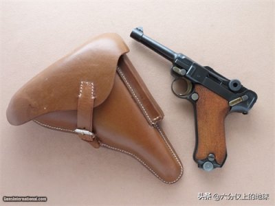 ​二战兵器全集｜一代经典手枪，德国“鲁格”（P08）手枪