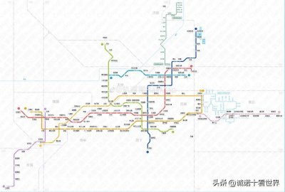 ​济南城市轨道交通线网图（细节高清）2026年+