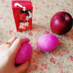 ​中国民间瑞祥之物－红鸡蛋