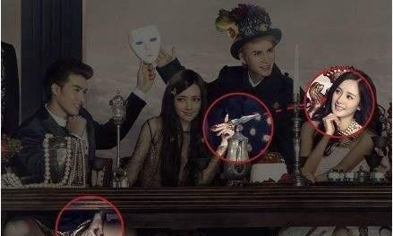 《小时代4》海报玄机暗藏，堪比名画最后的晚餐，网友太烧脑了