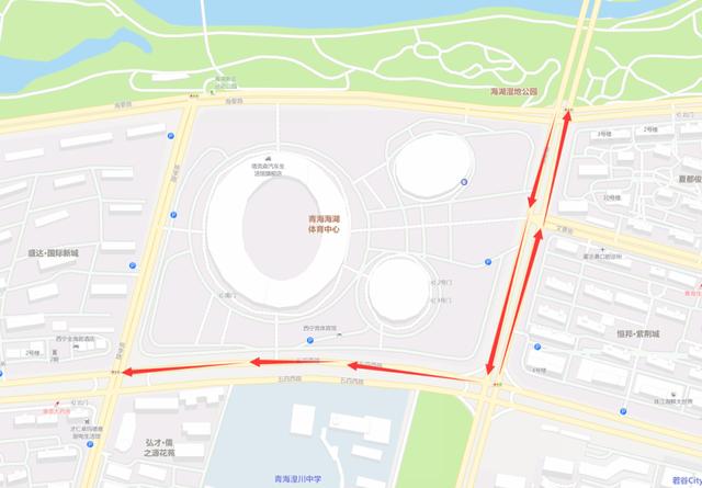 西宁市环湖赛限行路线（环湖赛期间西宁这些公交车绕行）(4)
